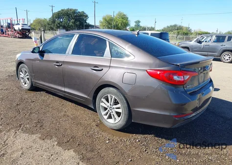 2015 Hyundai Sonata Se z USA, uszkodzony, nr VIN 5NPE24AF0FH189836